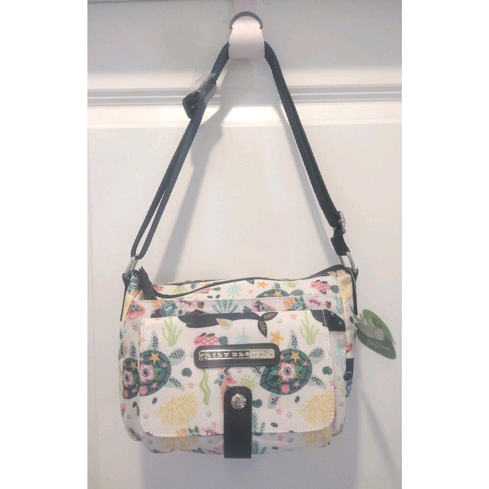 NEW~ Lily Bloom “Ocean Turtles” Christina Crossbody Bag Purse